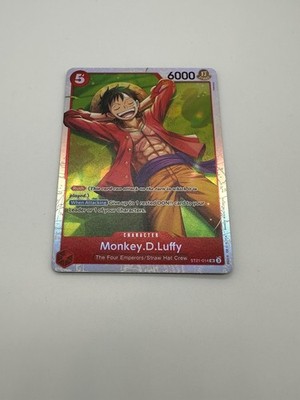 Monkey D. Luffy ST21-014 Holo Rare English   ONE Card | One Piece TCG