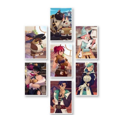 Potionomics Postcard SET 1 Poster Print Fine Art Giclee MINT