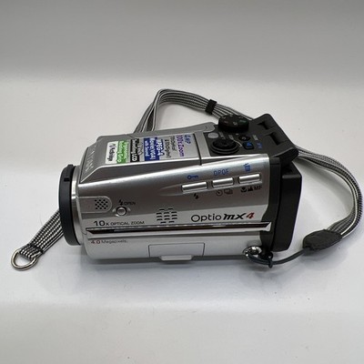 PENTAX Pentax Optio MX4 4.0MP Digital Camera - Silver for sale