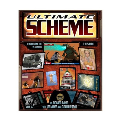 Sasquatch Game Studio Boardgame Ultimate Scheme Box VG+/NM