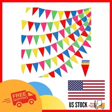 720 Pieces Colorful Pennant String - 1020ft for Birthdays & Grand Openings