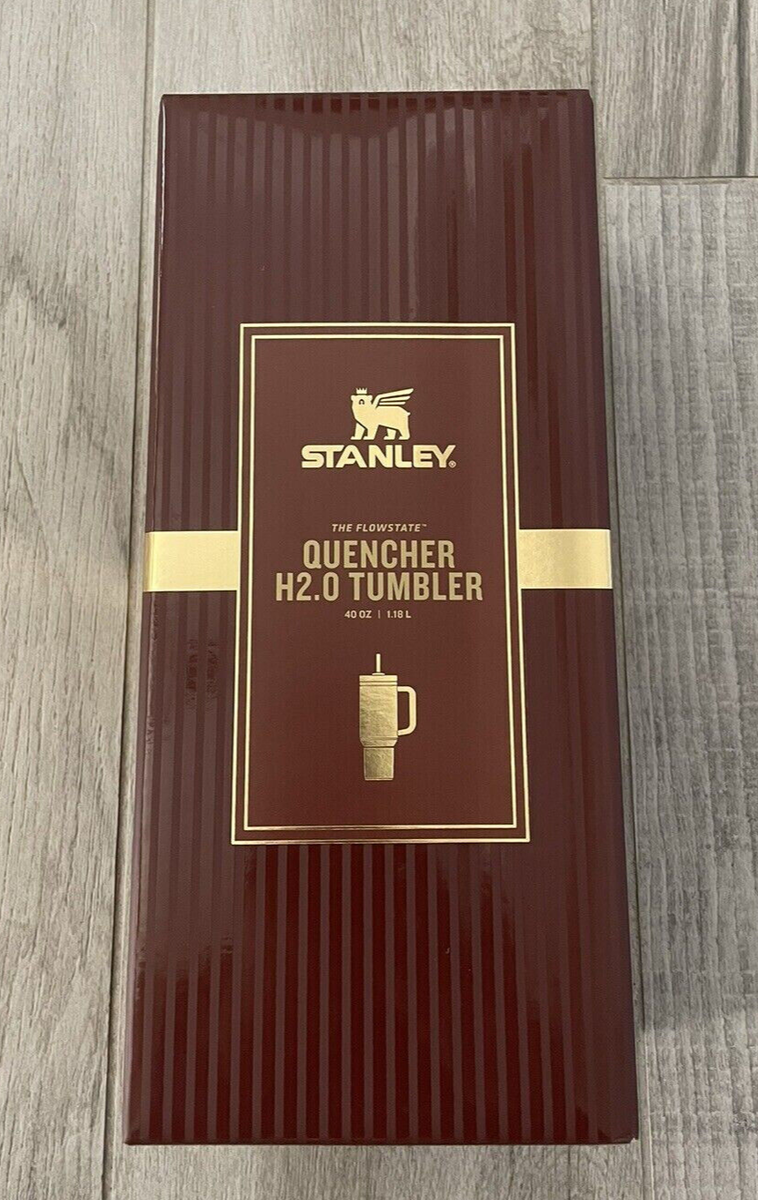 New LTD EDITION Chocolate Gold Stanley Cup Quencher H2O Tumbler