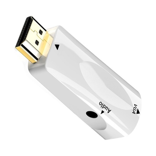 Plugs And Play HDMIs To VGA Adapter 1080p For Desktops Laptops, Notebook - Zdjęcie 10 z 12