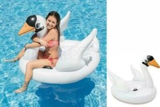Gonfiabile Bambini Mare Animale Cavalcabile Piscina Intex 57557 Cigno