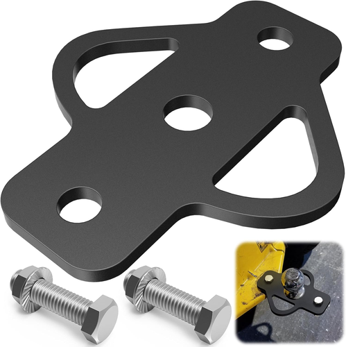 3-Way Trailer Hitch Adapter with Bolt for ATV Lawn Mower Golf Cart Yard Cart Gar