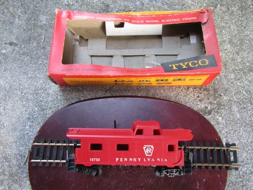 Tren Eléctrico HO De Colección PRR Pennsylvania Caboose 15723 - Caja - TYCO Mantua - EE. UU. | Zustand: Used