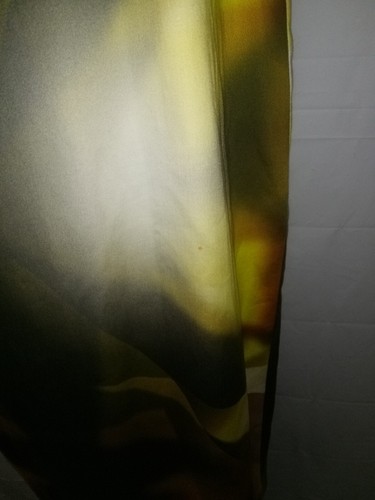 Black Halo Multi-Color Abstract Dress Cotton Blend Retail $390 Sz 12 - Picture 3 of 8