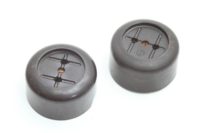 Old Bakelite Socket Exposed Round Art Deco Loft Design Old Bakelite Socket Exposed Round Art Deco Loft Design