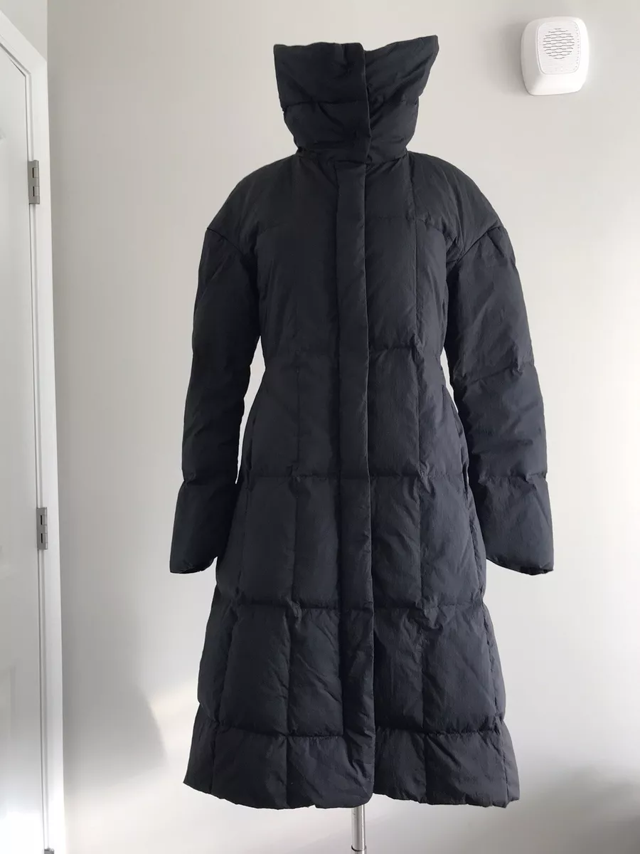 High low puffer best sale coat
