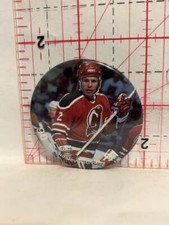 Viacheslav Fetisov 90 91 New Jersey Devils NHL Button Pinback