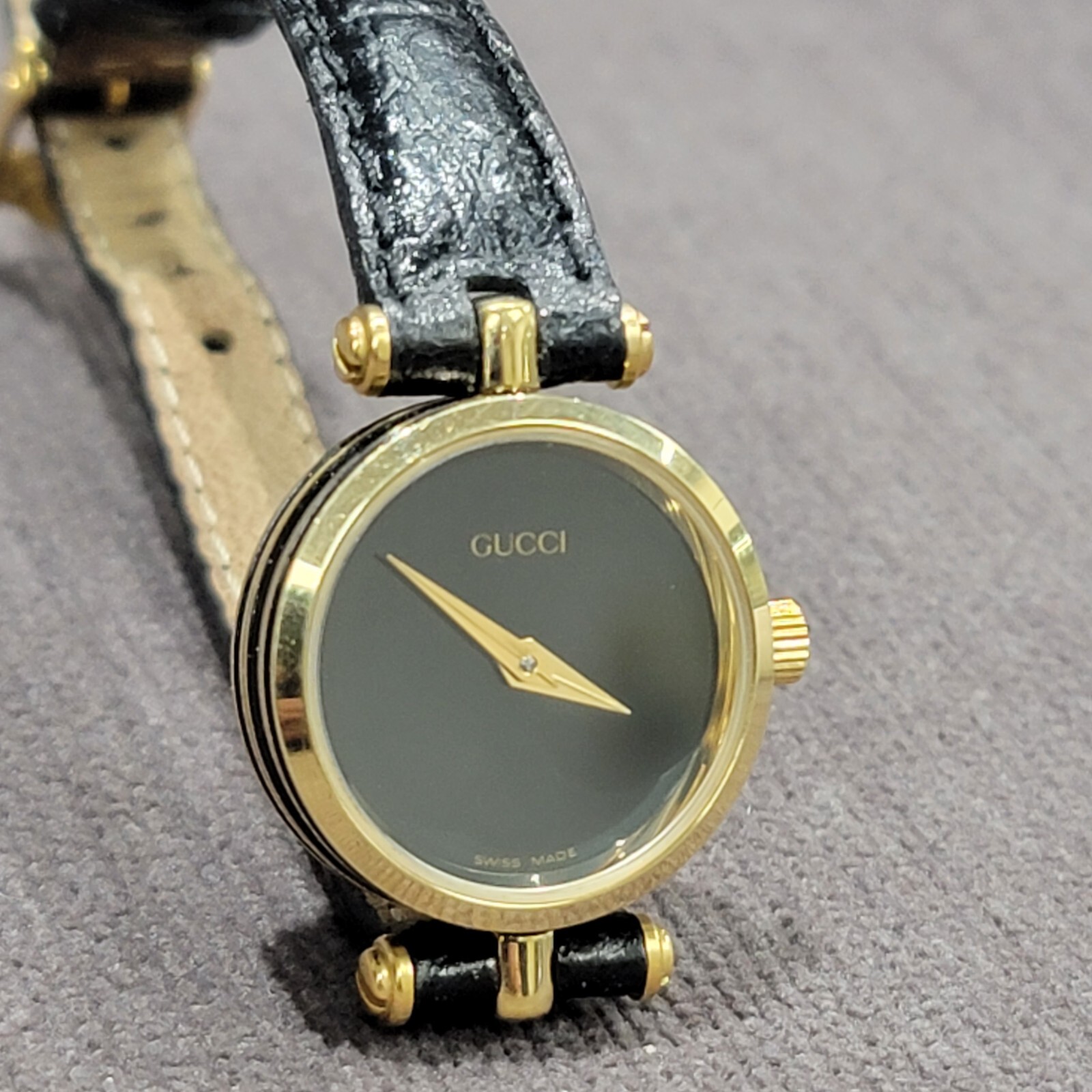 Vintage Gucci Women's Watch 2000L 18k Gold Plated eBay