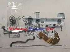 Tri Power 3x2 Carburetor Carb Throttle Cable Linkage Set 64 65 Pontiac GTO G/P