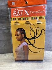 Sensationnel Braids XPRESSION 3X Pre Stretched Braid 58" 1B