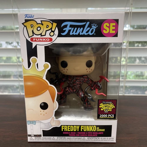 Funko Pop! Freddy Funko as Carnage SE (METALLIC) SDCC Fundays 2023 LE 2000