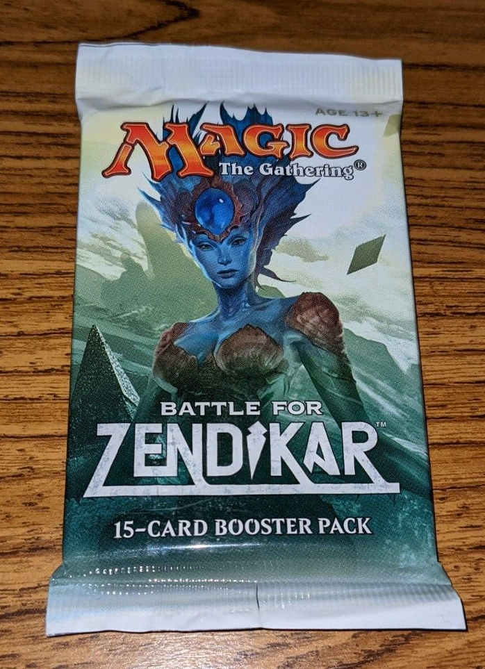 Magic the Gathering BATTLE FOR ZENDIKAR Booster Pack | eBay