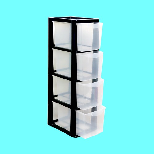 A4 & A5 STORAGE DRAWER UNIT PLASTIC TOWER HOME OFFICE SCHOOL DESKTOP GARAGE - Picture 37 of 82
