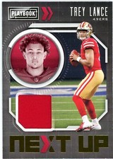 TREY LANCE 2021 Panini Playbook Next Up Rookie Jersey DALLAS COWBOYS 49ERS