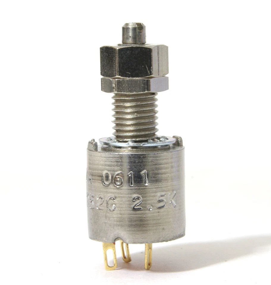 Lote de 45 potenciómetros PEC Canadá .25 w 2.5K ohmios (clarostato RV6LAYSA252C) Foto 3 de 4