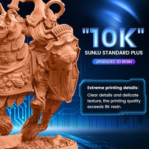 SUNLU 1KG 3D Printer Resin Water-Wash ABS/Standard Plus/Toughness Resin/ABS-Like - Afbeelding 15 van 65