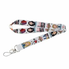 Grey's Anatomy TV Series Characters White ID Holder Lanyard Keychain