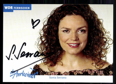 Sonia Serrano Die Anrheiner Autogrammkarte Original Signiert ## BC 9319