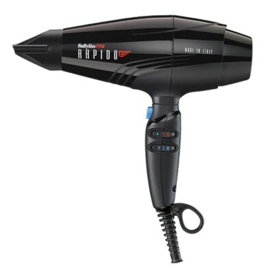 BABYLISS PRO Rapido Ferrari Engine 2000 WATTS Hair Blow Dryer BF7000