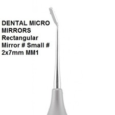 Dental MICRO SURGICAL MIRRORS Rectangular Mirror # Small # 2x7mm MM1 The Product