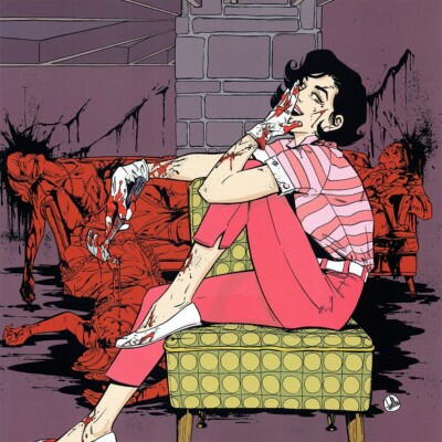 LADY KILLER Joelle Jones SIGNED ART PRINT Josie Schuller #1 Cover AUTOGRAPHED