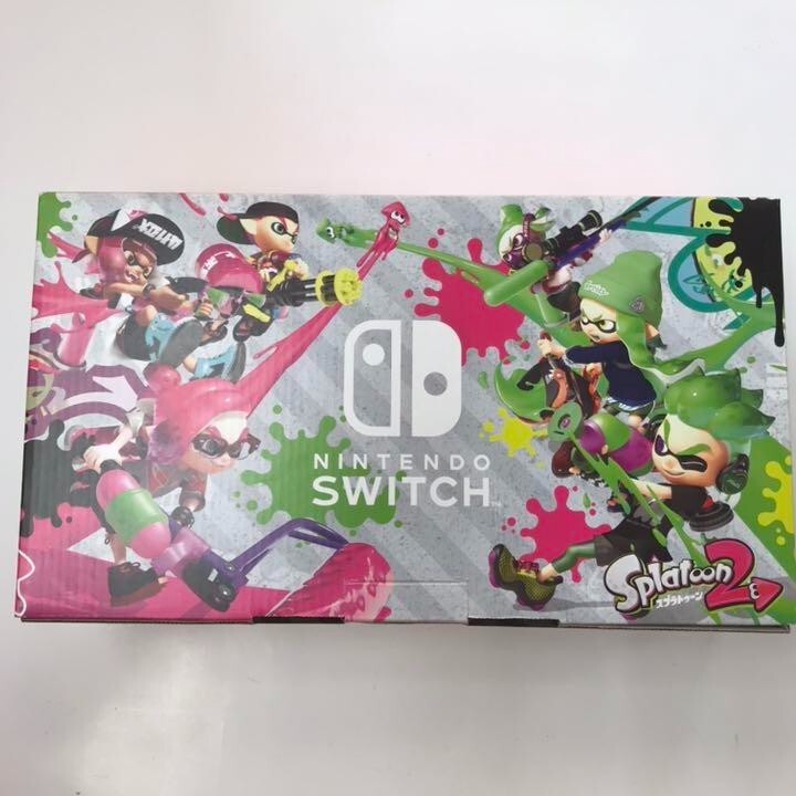 Nintendo Switch Splatoon 2 Edition 本体 スプラトゥーン2』順次予約開始！ イカした色のJoy-Conが入った