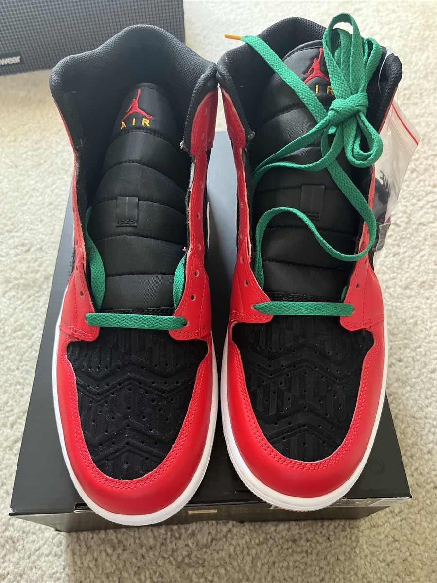 jordan 1 rot grün
