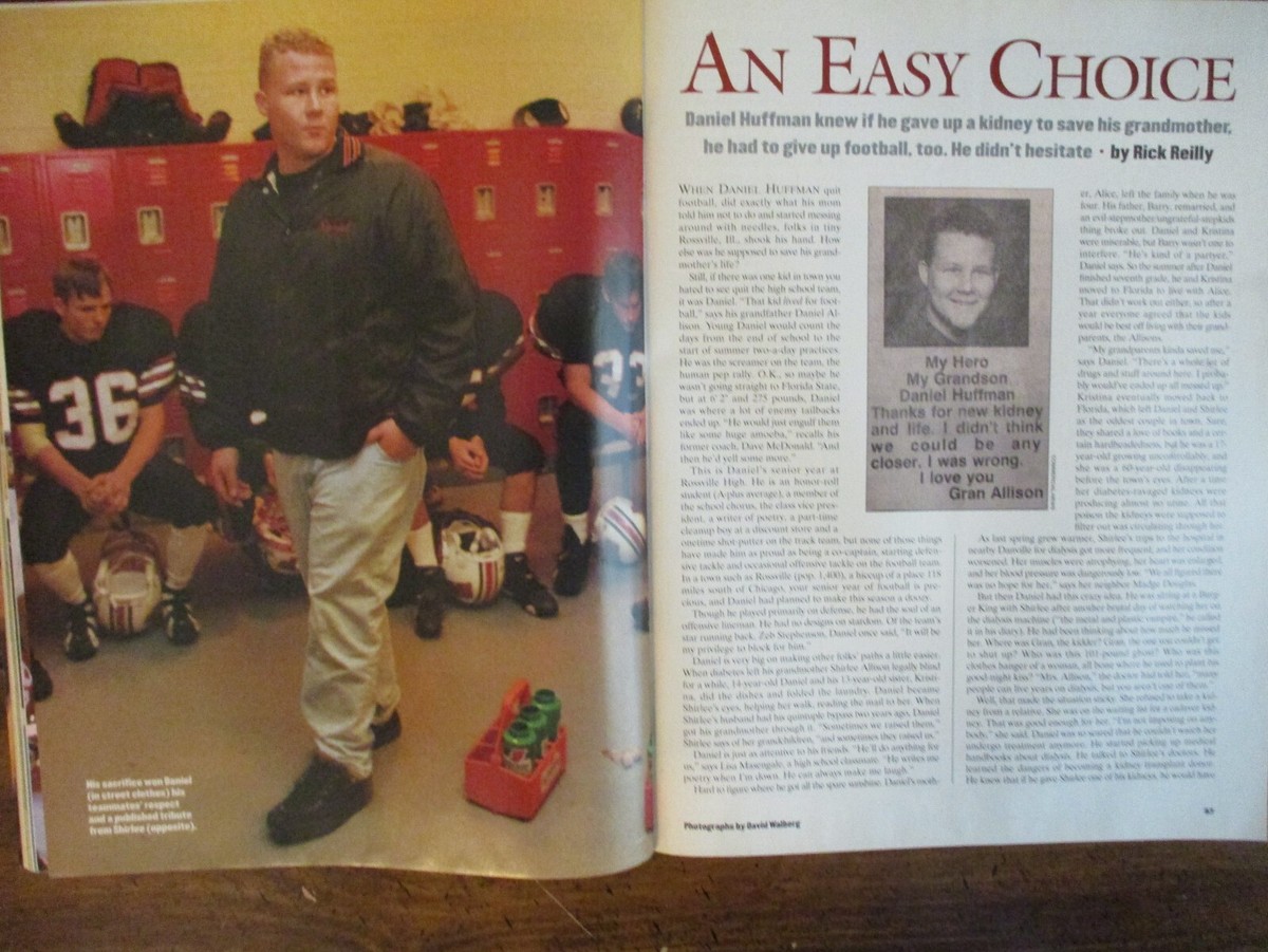 1996 SPORTS ILLUSTRATED Mag(DANIEL HUFFMAN/JAKE PLUMMER/ROMARO