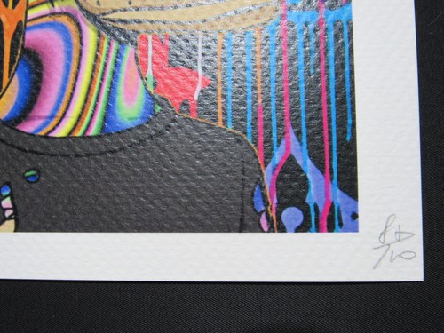 Death NYC 13x18 Pop Art Limited Edition Signed Numbered Ape LV RARE - Picture 3 of 4