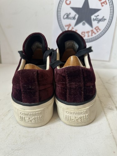 Converse Platform Velvet Sneaker Size UK 4 EU 36.5 - Picture 6 of 13