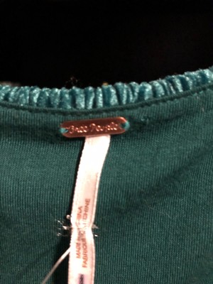 free people green velvet dress