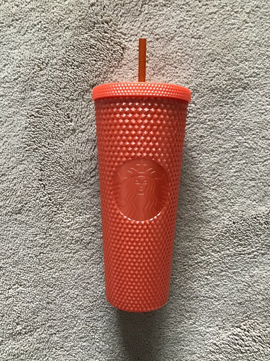 スターバックス　ランタン　新品未使用 NEW UNUSED Starbucks 24 fl. oz. Venti Orange Studded Tumbler with