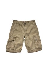 Levis Boys Tan Cargo Shorts 10 Reg 100 Cotton Casual Style 6694