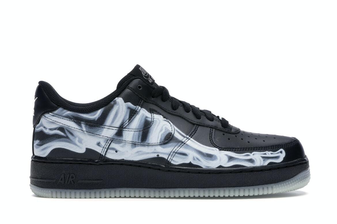 Nike Air Force 1 '07 QS Black Skeleton 2019 - BQ7541-001 | eBay Nike Air Force 1 '07 QS Black Skeleton 2019 - BQ7541-001 | eBay