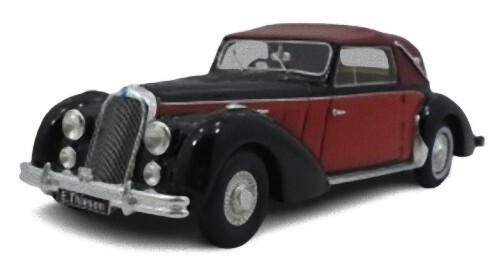Voiture miniature Talbot Lago T26 Record 1950 Esval 1/43 rouge fermée