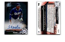 2017 Bowman Chrome Starling Heredia Prospect Autographs #CPA-SH 