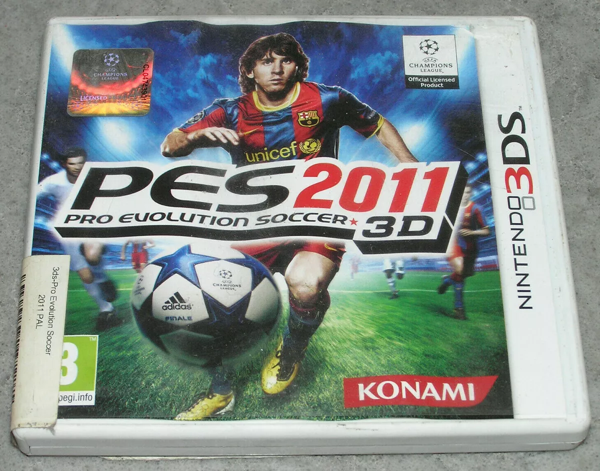 PES 2011 Nintendo 3DS