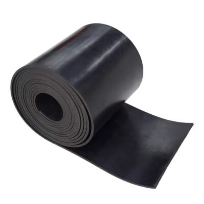 Neoprene Rubber Sheet Rolls Strips 1/8  THK 7.8''Wx 59.8''L Solid Flooring Pad Mat