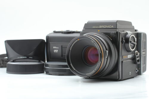 [N NEUWERTIG mit Riemen] Bronica SQ Filmkamera Zenzanon S Objektiv 120 6x6 JAPAN 80 mm f2,8 - Bild 1 von 13