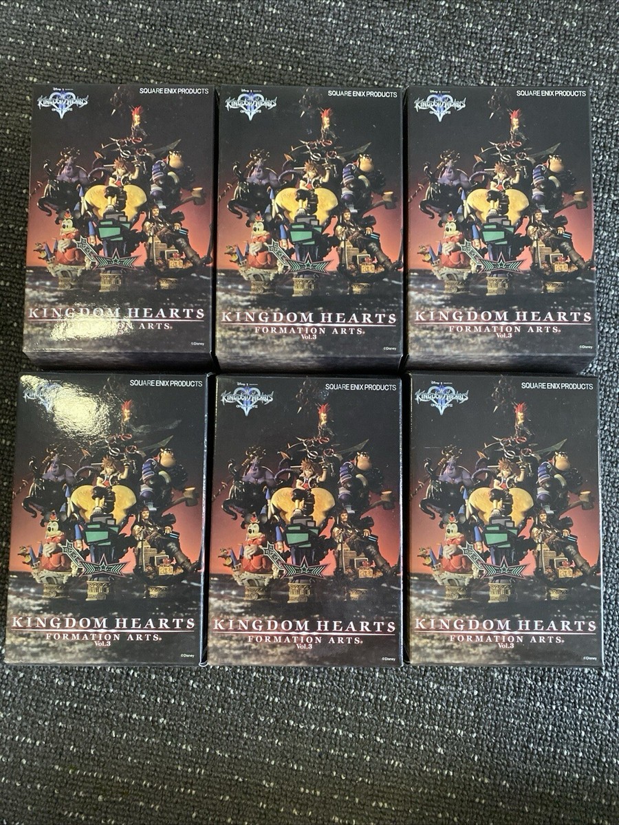 Kingdom Hearts Formation Arts Set Of 28 Figures Square Enix | eBay