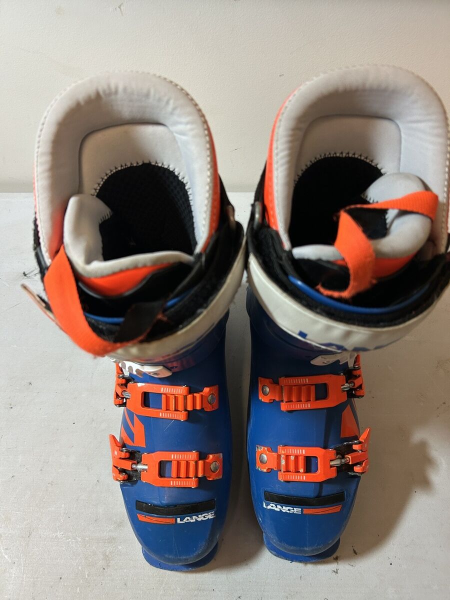 Lange RS 100 Alpine Ski Boots, Size 25.5 (296mm BSL) with Lange RS 100 Alpine Ski Boots, Size 25.5 (296mm BSL) with