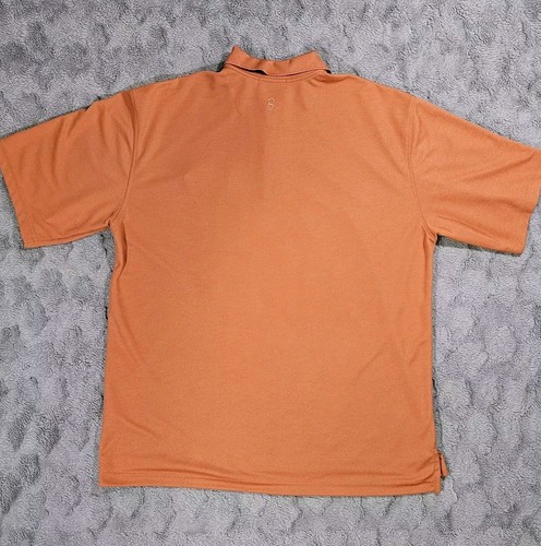 Gear for Sports Mens Polo Golf Shirt Dry Gear LG Orange Red Sox Spring Training - Bild 2 von 7