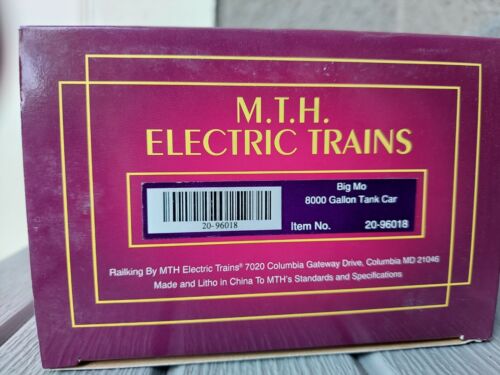 MTH Premier Klasen Oil Big Mo 8000 Gallon Tank Car 20-96018 Uncataloged NIB - Picture 2 of 10