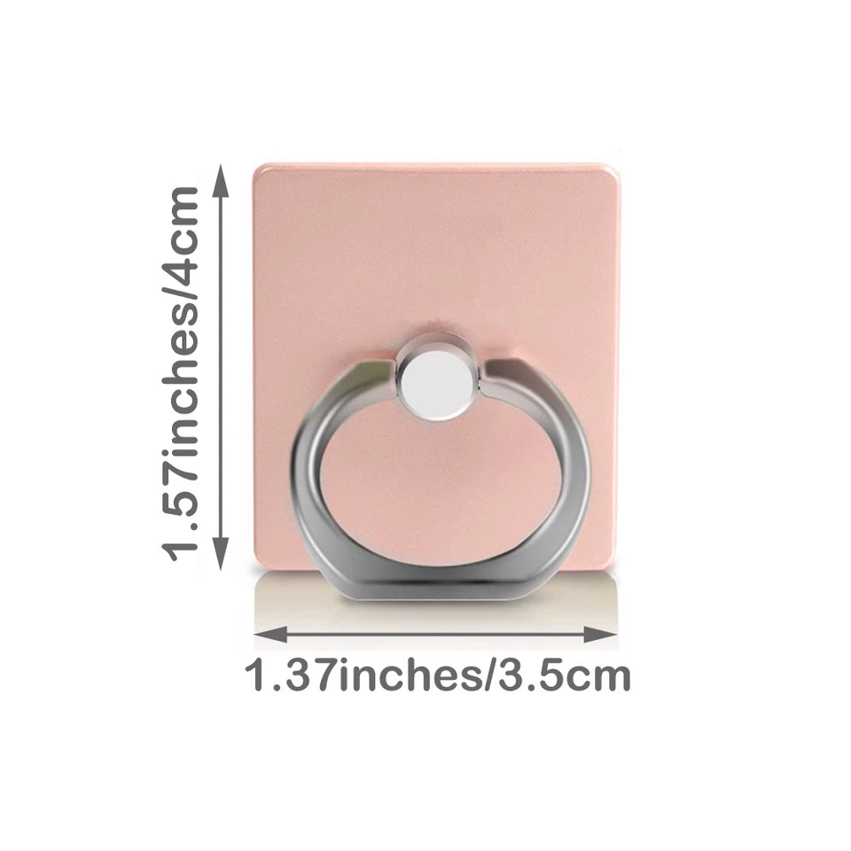 iPhone X 8 8+ 7+ 7 Ring Holder Stand-Smartphone iPad Kindle Tablet-Rose Gold - Image 2 of 4