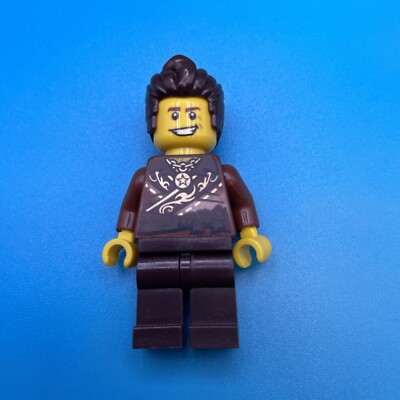 Lego Ninjago Dareth the Brown Ninja 70751 Minifigure Great