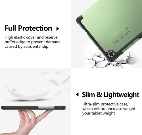 Slim Full Protection Case Soft Cover Stand for Lenovo M8 HD/FHD Tablet 8” Inch - 第 7/23 張圖片