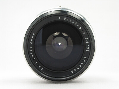 Carl Zeiss Jena Flektogon 35mm f/2.8 Lens Praktina Vintage | eBay